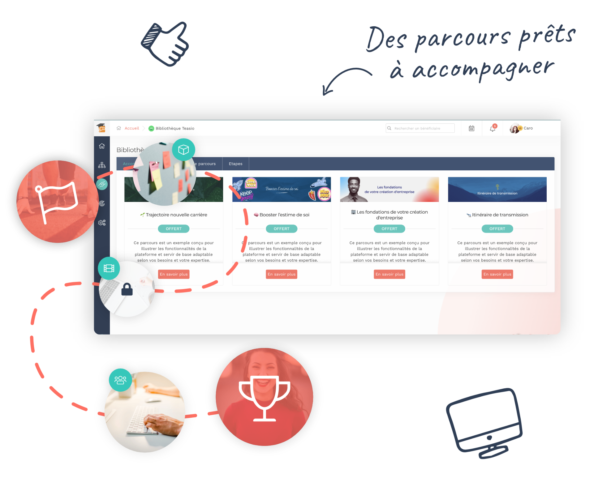 Espace centralisé Teasio pour cabinet